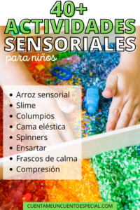 actividades sensoriales educacion especial